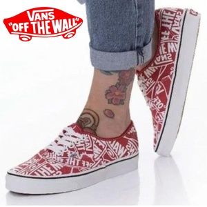 Vans Authentic Off The Wall Repeat Logo Doheny Sneakers
